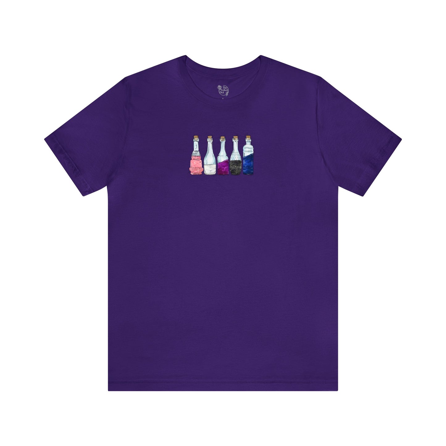 Genderfluid Pride Flag Potion Bottles - Unisex T-Shirt