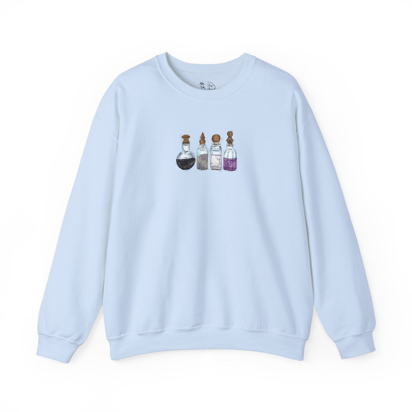 Asexual Pride Flag Potion Bottles - Adult Unisex Sweatshirt
