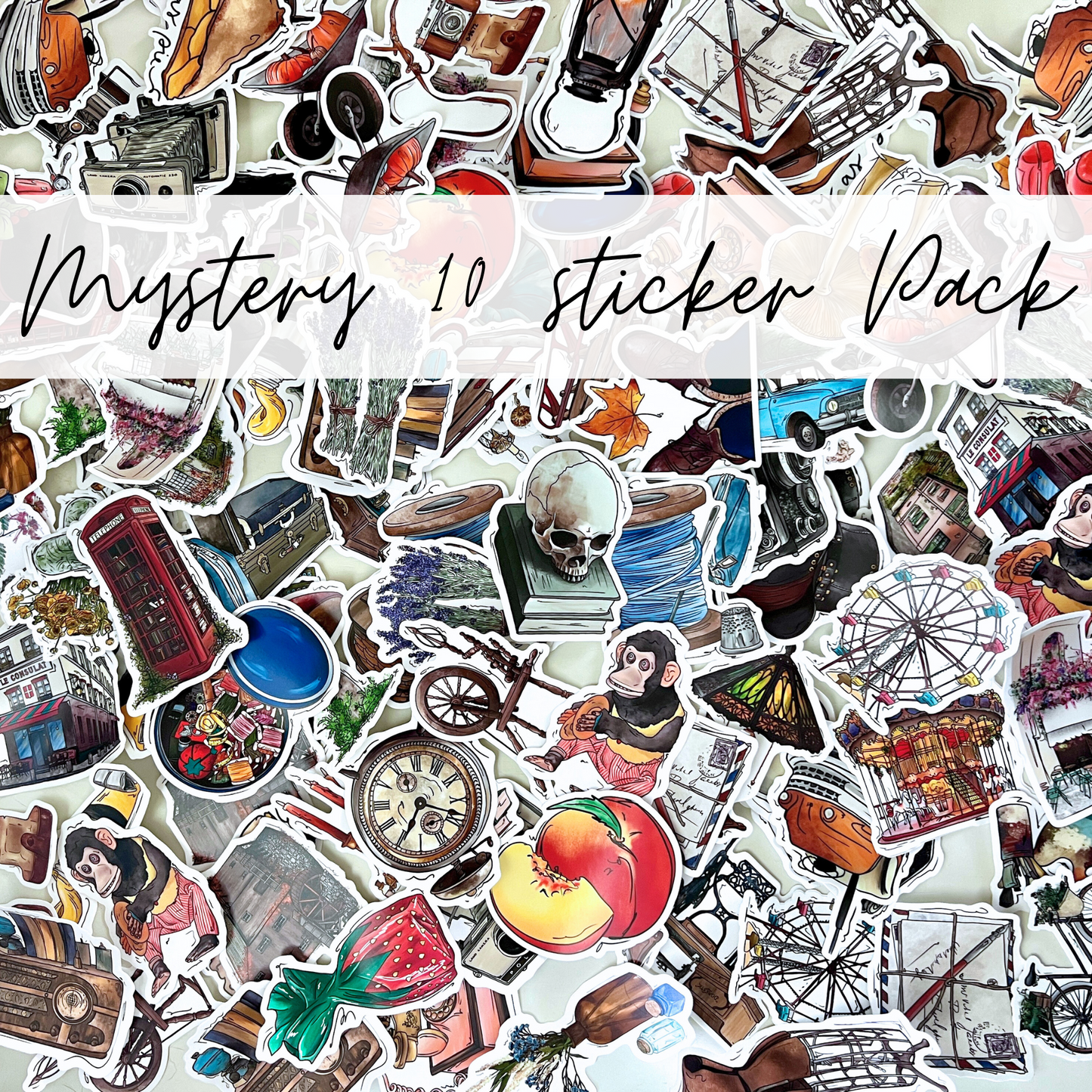 Mystery 10 Sticker Pack