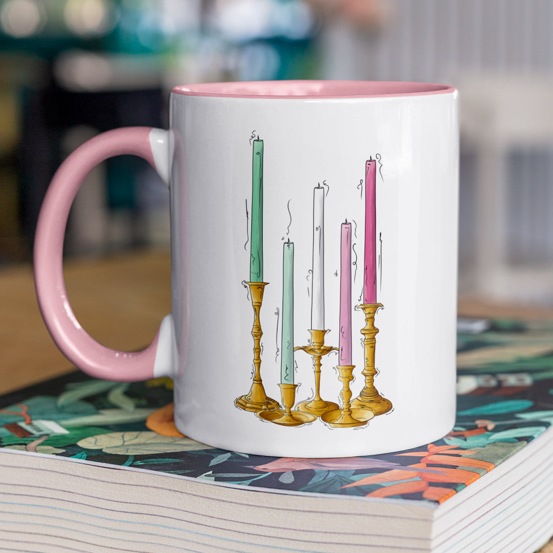 Abrosexual Pride Flag Candlesticks - Mug