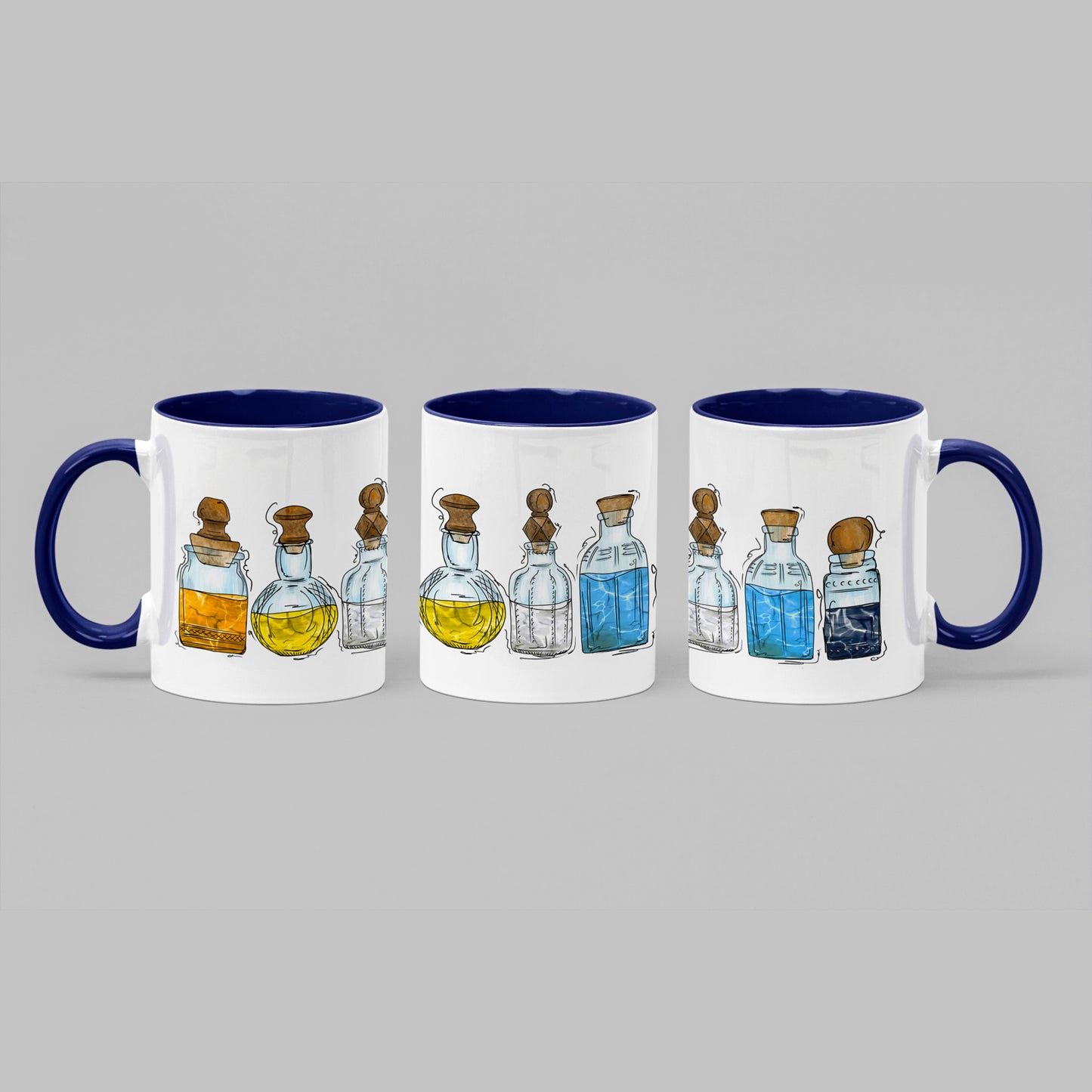 Aroace Pride Flag Potion Bottles - Mug