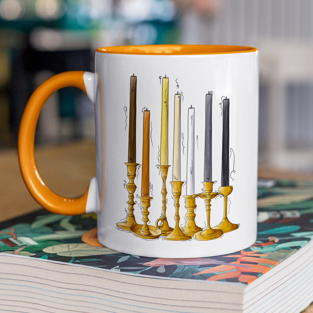 Bear Pride Flag Candlesticks - Mug