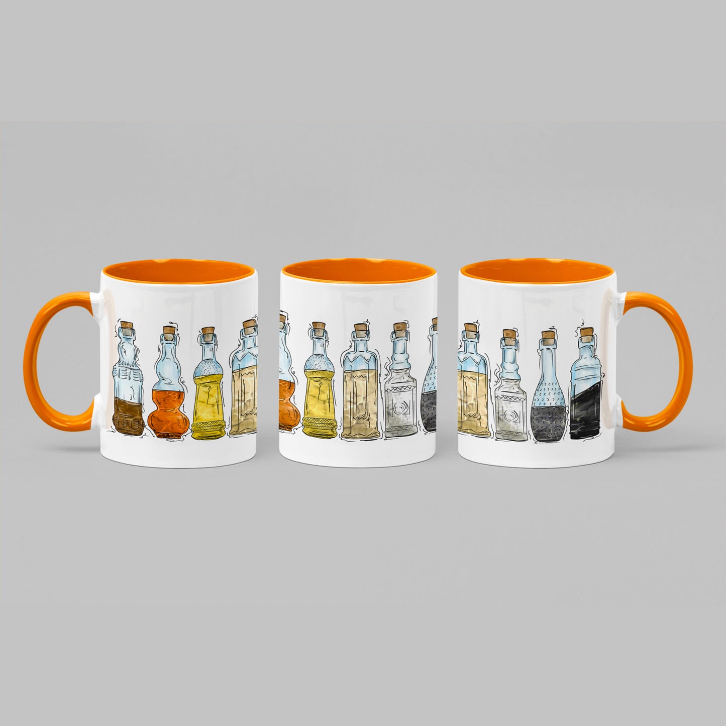 Bear Pride Flag Potion Bottles - Mug