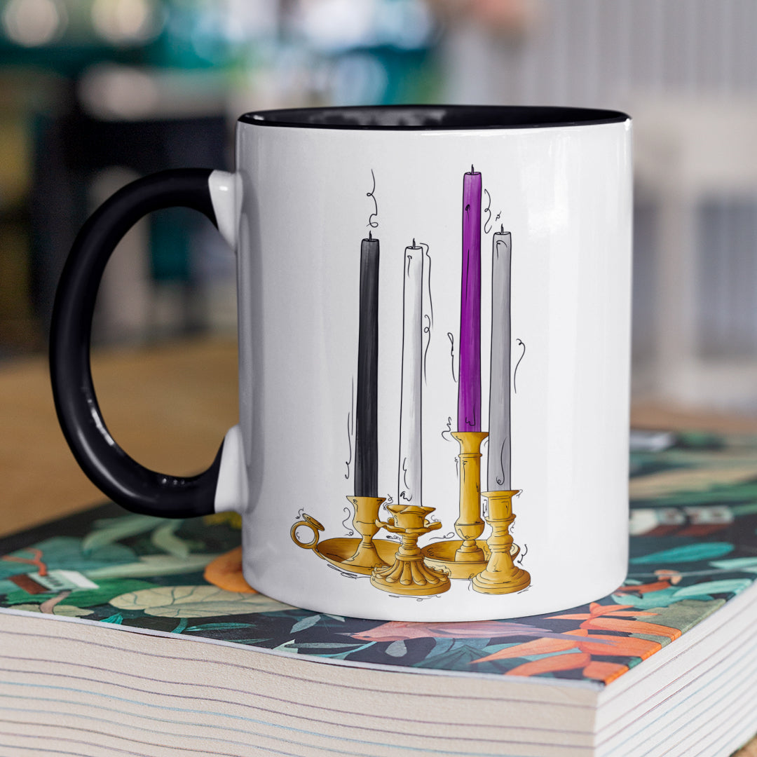Demisexual Pride Flag Candlesticks - Mug