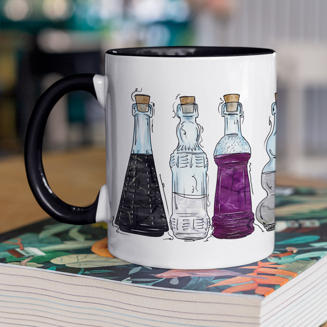 Demisexual Pride Flag Potion Bottles - Mug