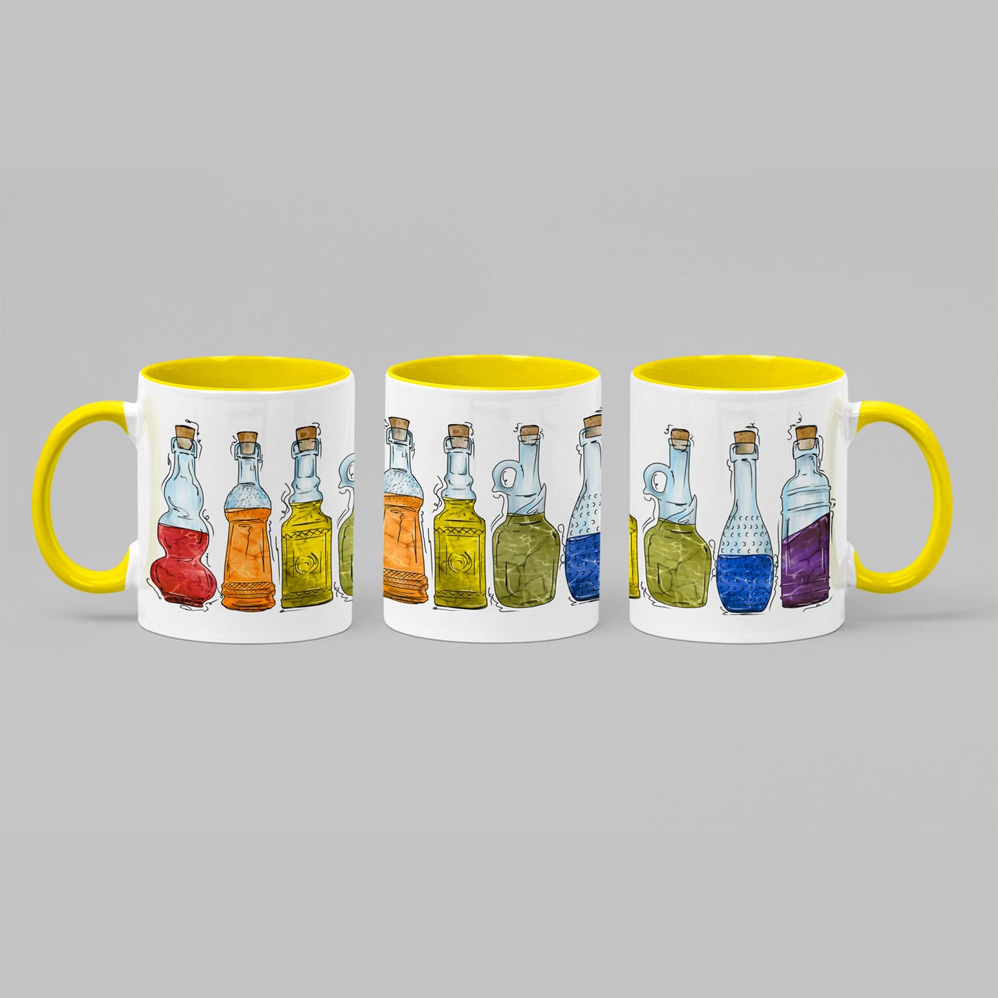 Gay Pride Flag Potion Bottles - Mug