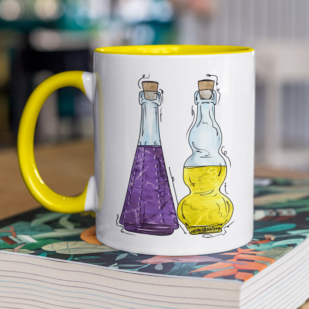Intersex Pride Flag Potion Bottles - Mug