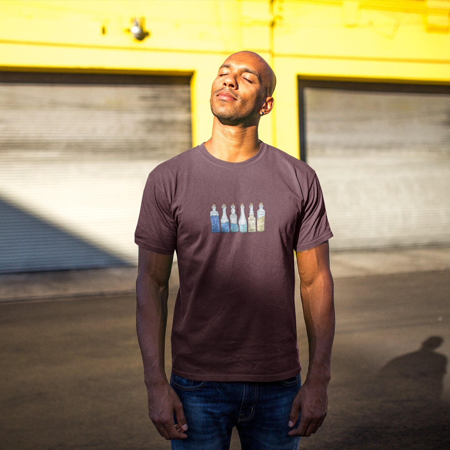 Uranic Pride Potion Bottles - Men's T-Shirt