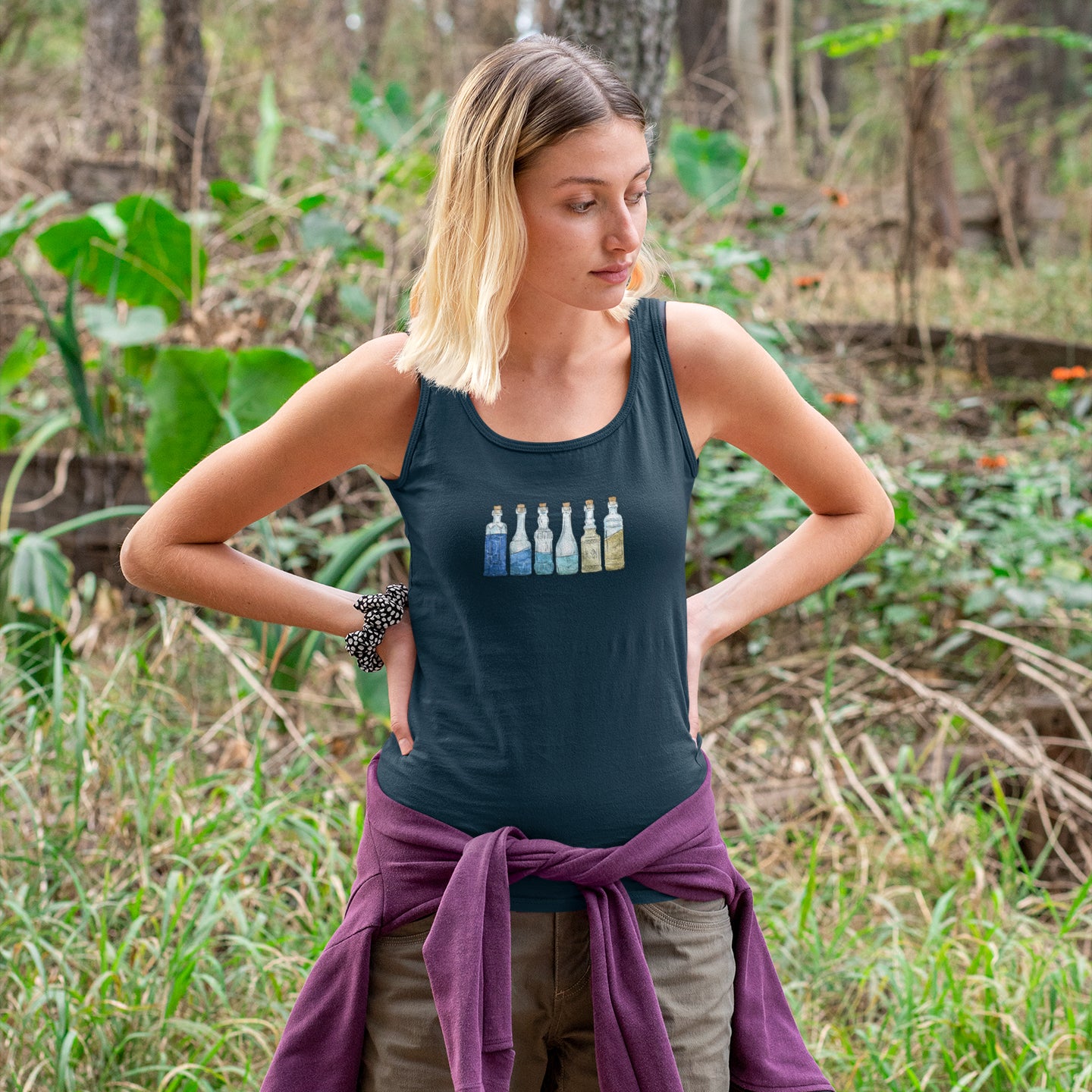 Uranic Pride Potion Bottles - Womens Tank Top