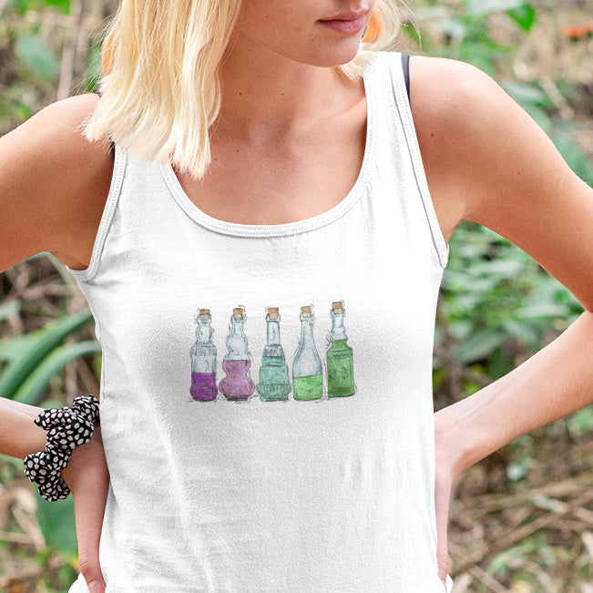 Toric Pride Potion Bottles - Womens Tank Top