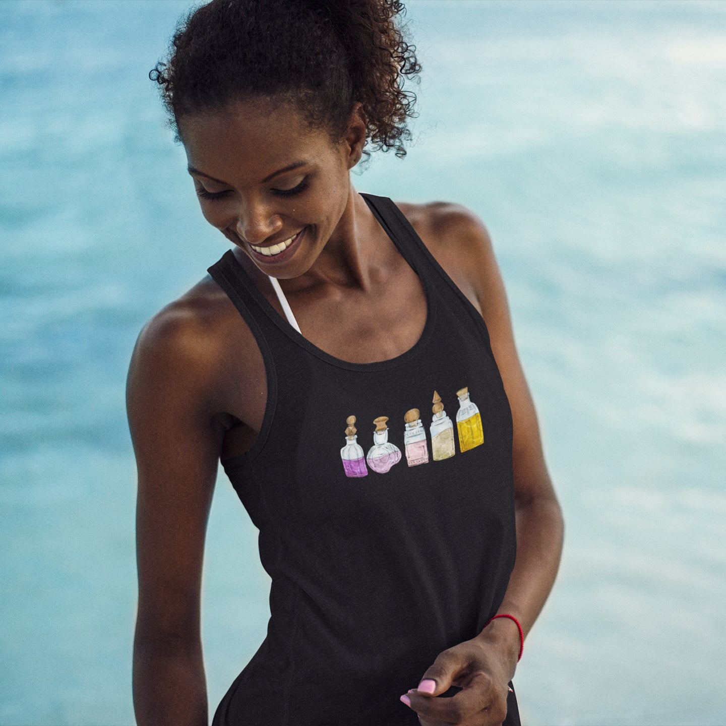 Trixic Pride Potion Bottles - Womens Tank Top