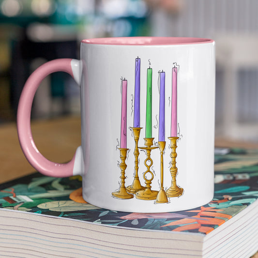 Trigender Pride Flag Candlesticks - Mug