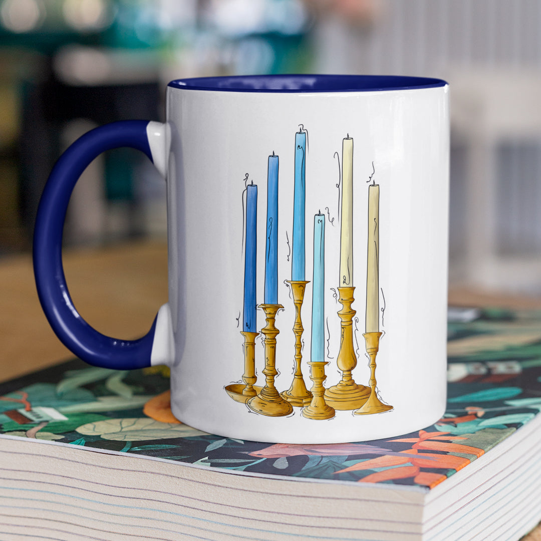 Uranic Pride Flag Candlesticks - Mug