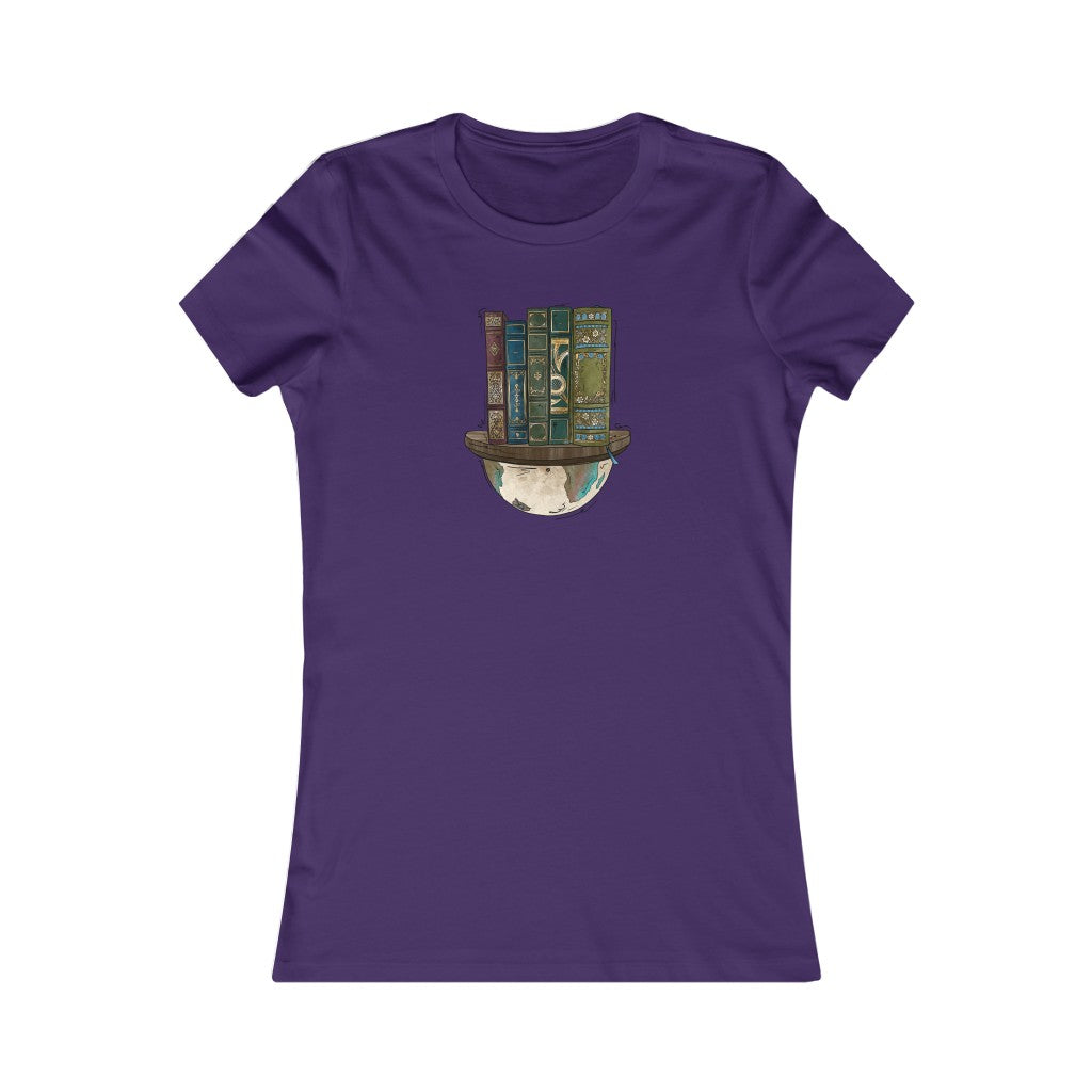 Globe and Vintage Books - Women's T-Shirt