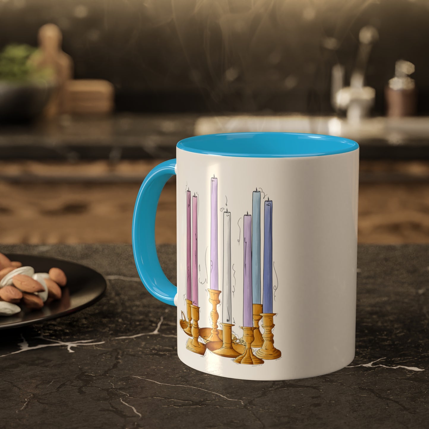 Bigender Pride Flag Candlesticks - Mug