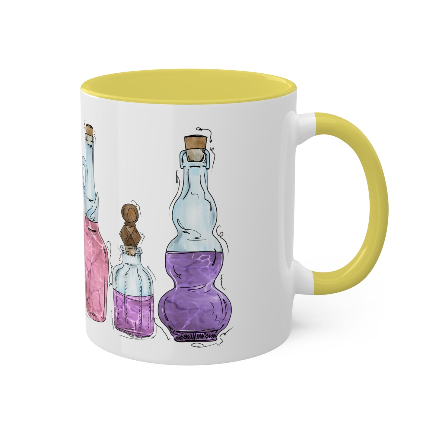 Genderfae Pride Flag Potion Bottles - Mug