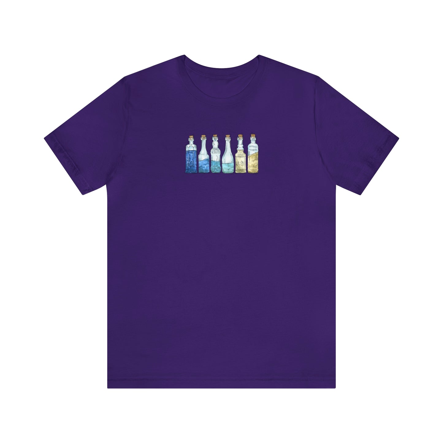 Uranic Pride Flag Potion Bottles - Unisex T-Shirt