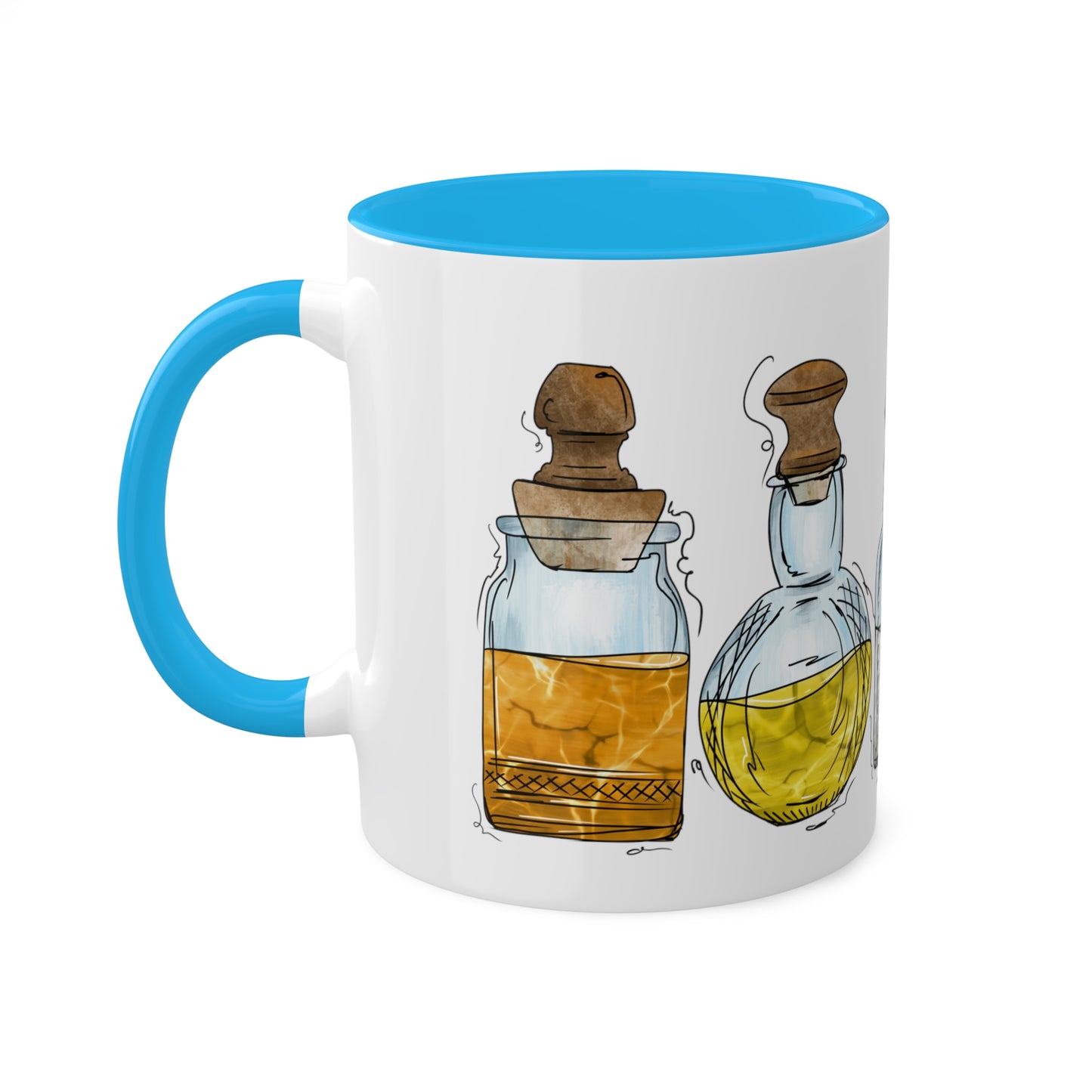 Aroace Pride Flag Potion Bottles - Mug