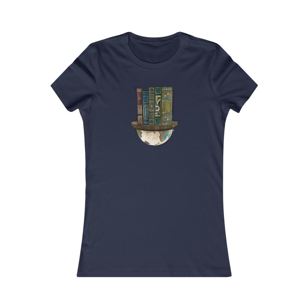 Globe and Vintage Books - Women's T-Shirt