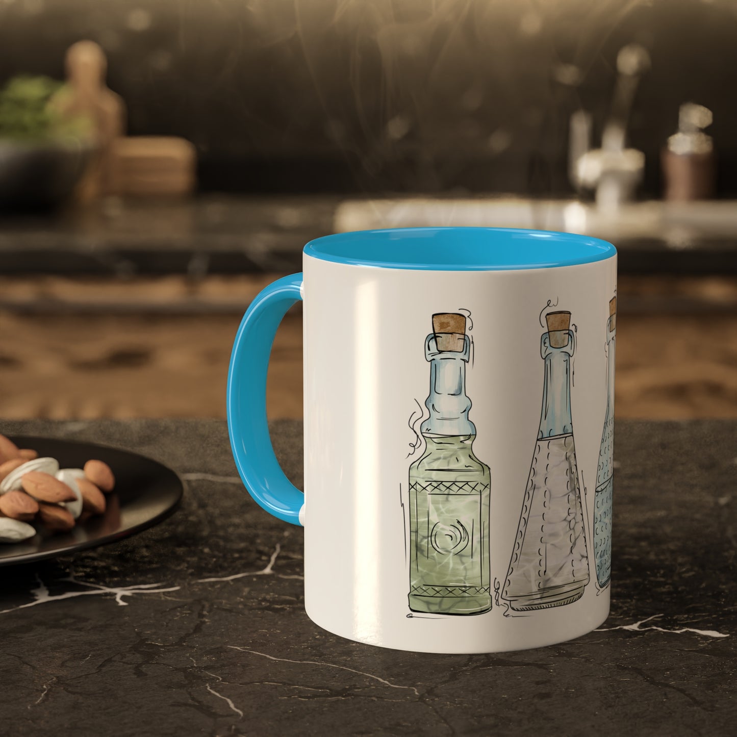 Unlabeled Pride Flag Potion Bottles - Mug