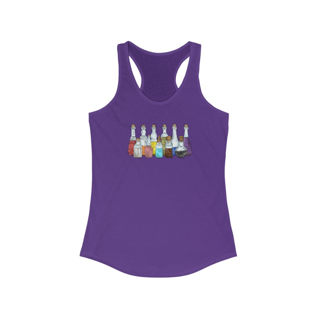 Progress Pride Potion Bottles - Womens Tank Top