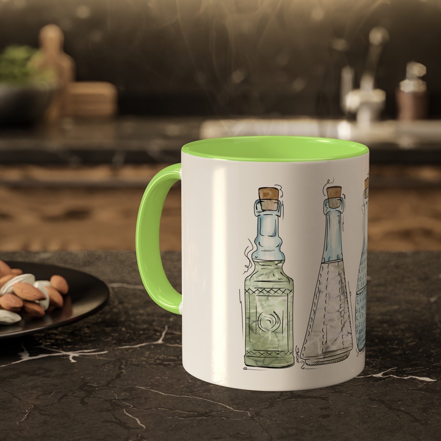 Unlabeled Pride Flag Potion Bottles - Mug