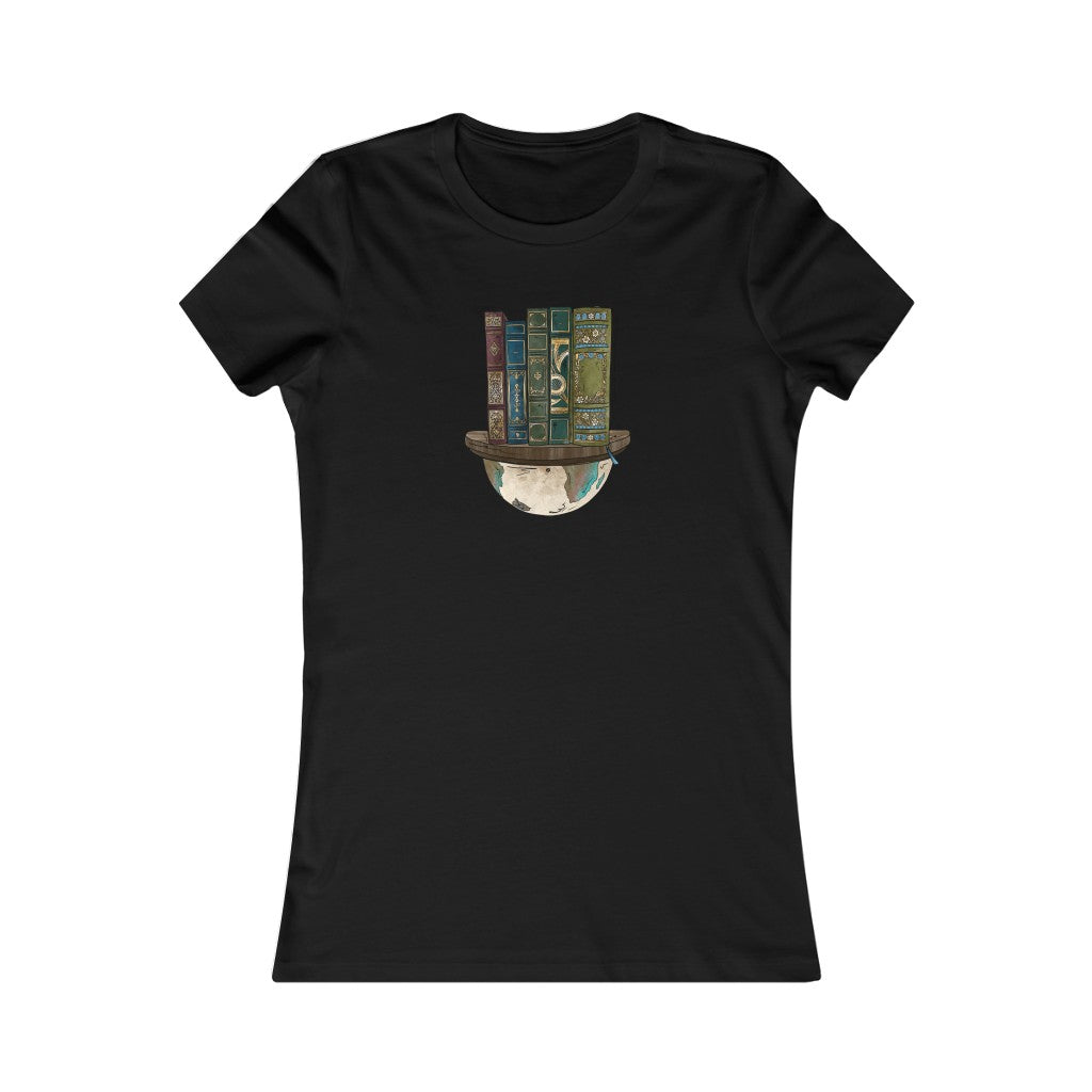 Globe and Vintage Books - Women's T-Shirt