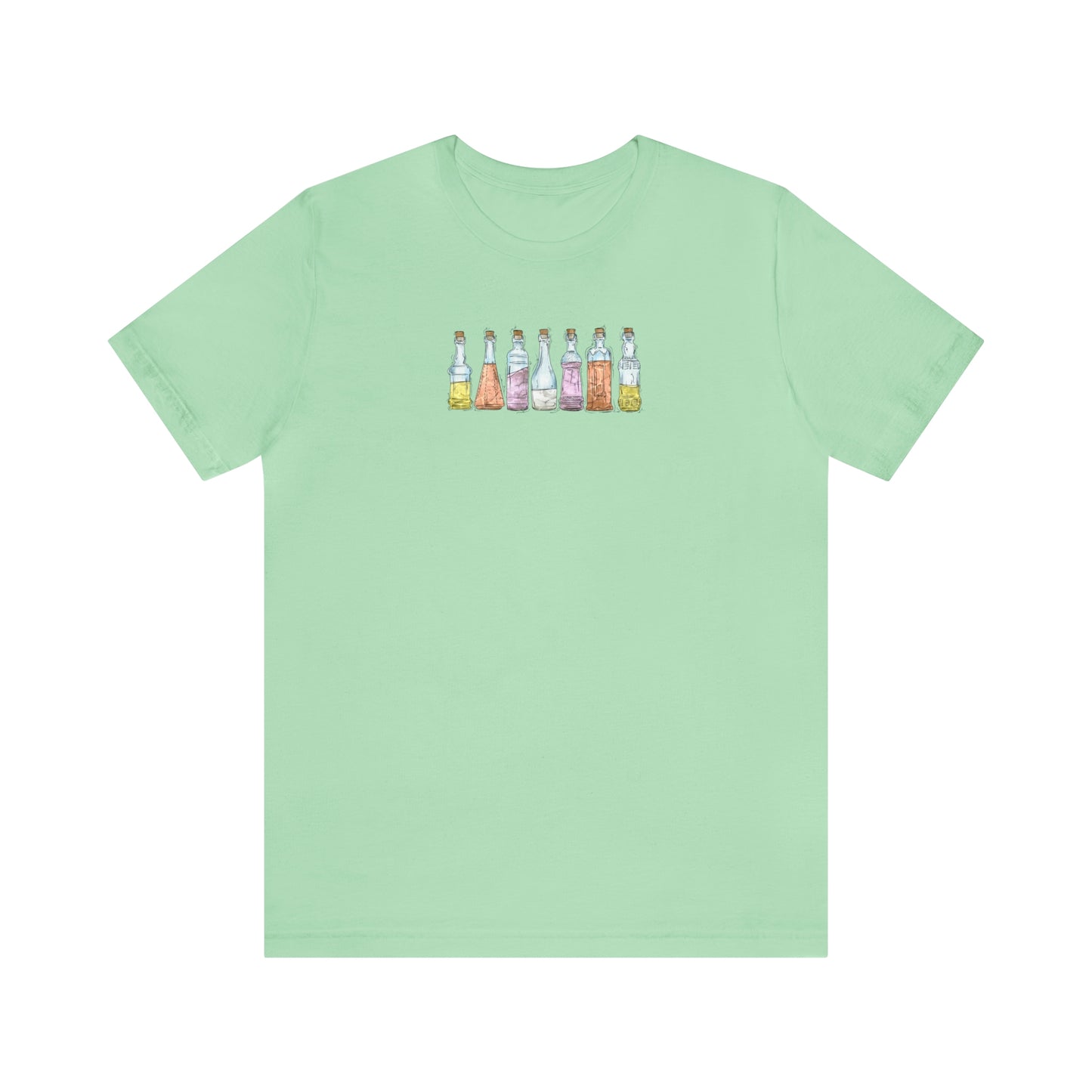 Pangender Pride Flag Potion Bottles - Unisex T-Shirt