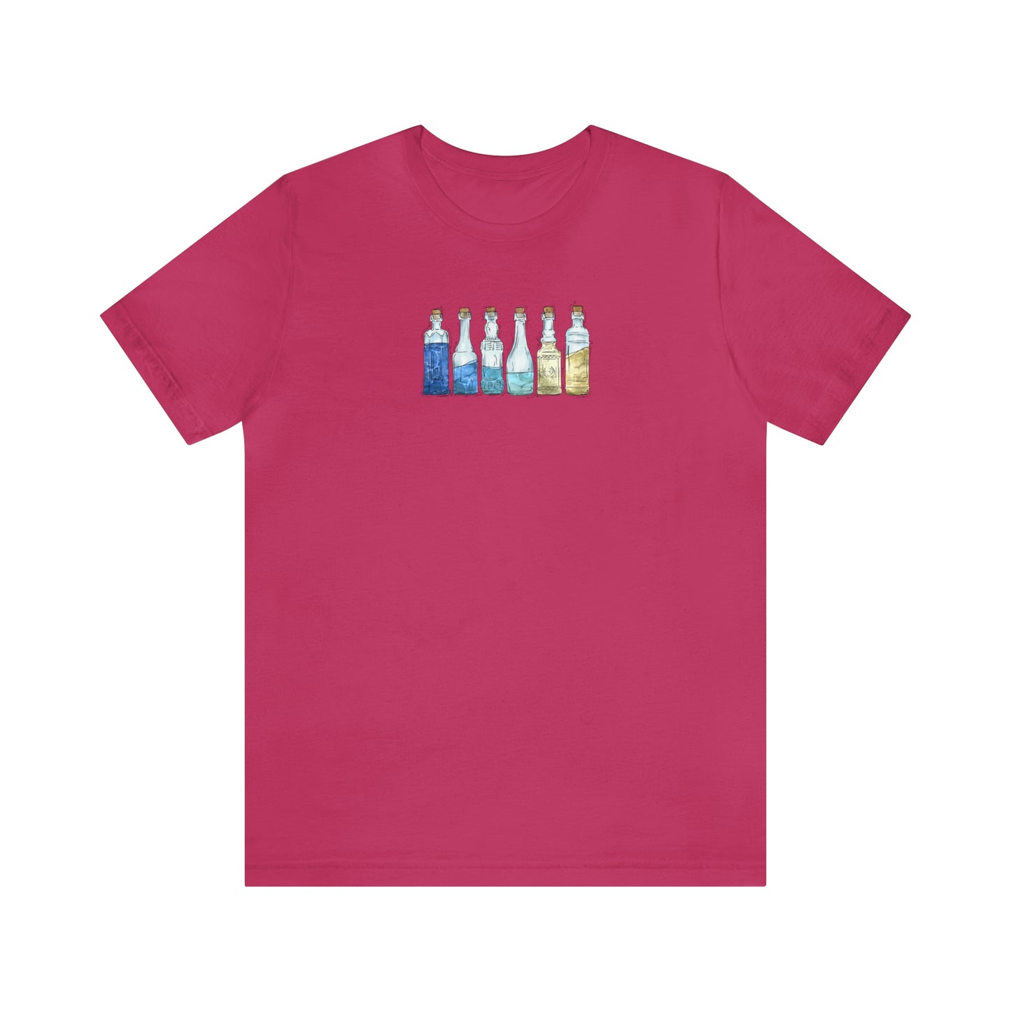 Uranic Pride Flag Potion Bottles - Unisex T-Shirt