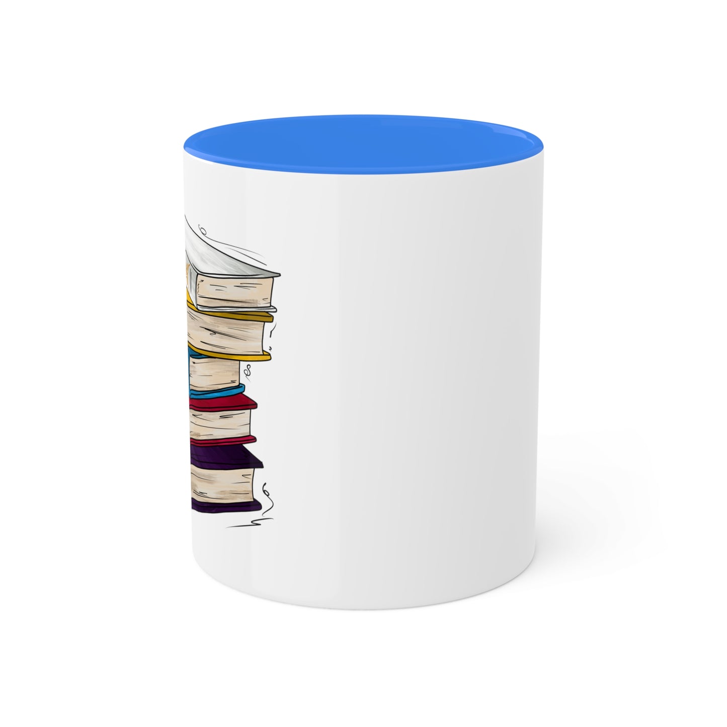 Polyamorous Pride Flag Old Books - Mug