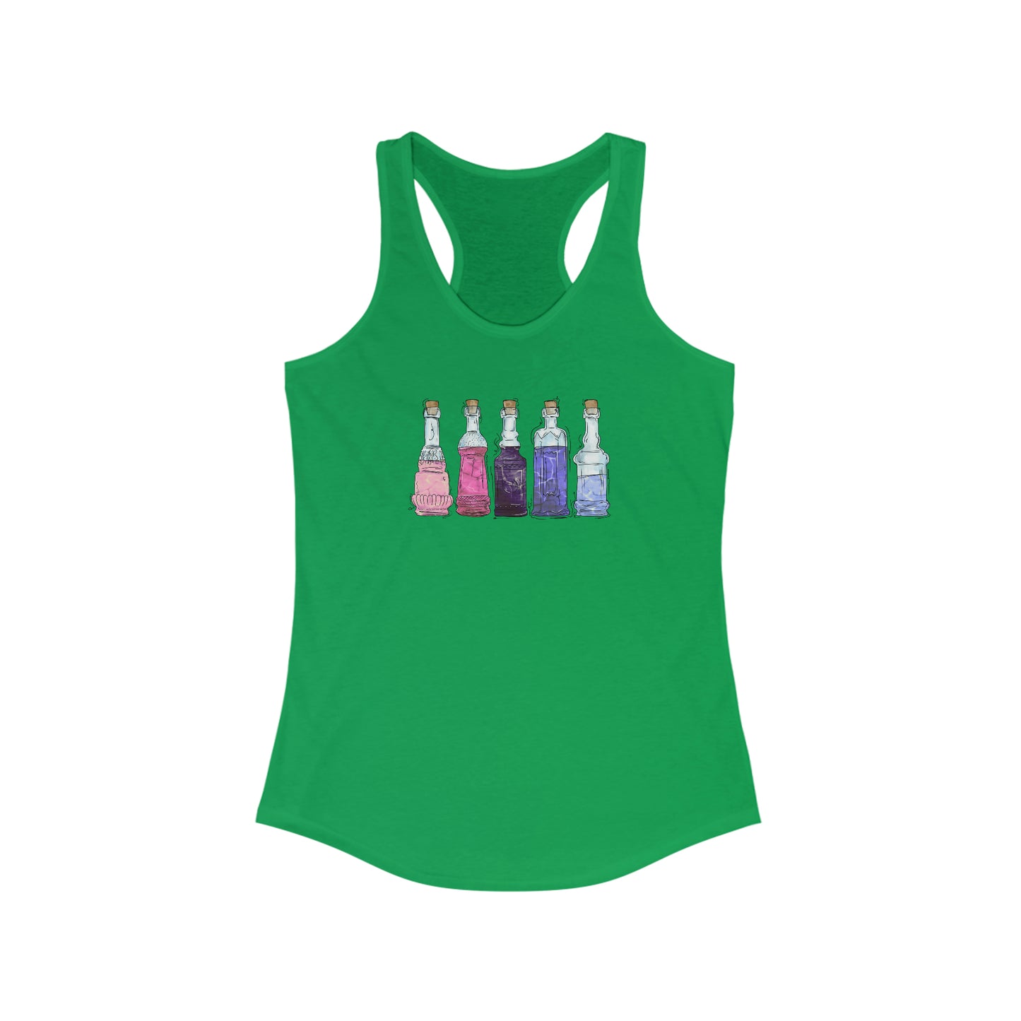 Omnisexual Pride Potion Bottles - Womens Tank Top