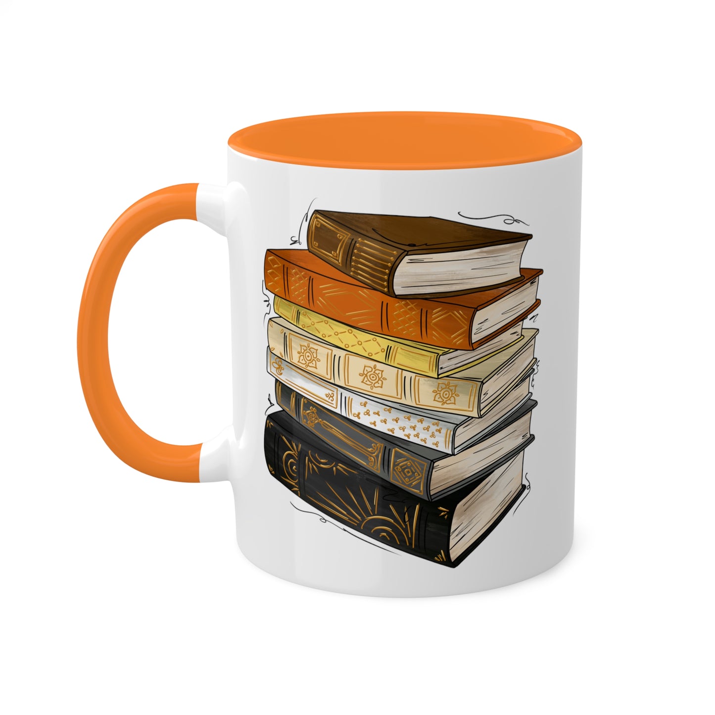 Bear Pride Flag Old Books - Mug