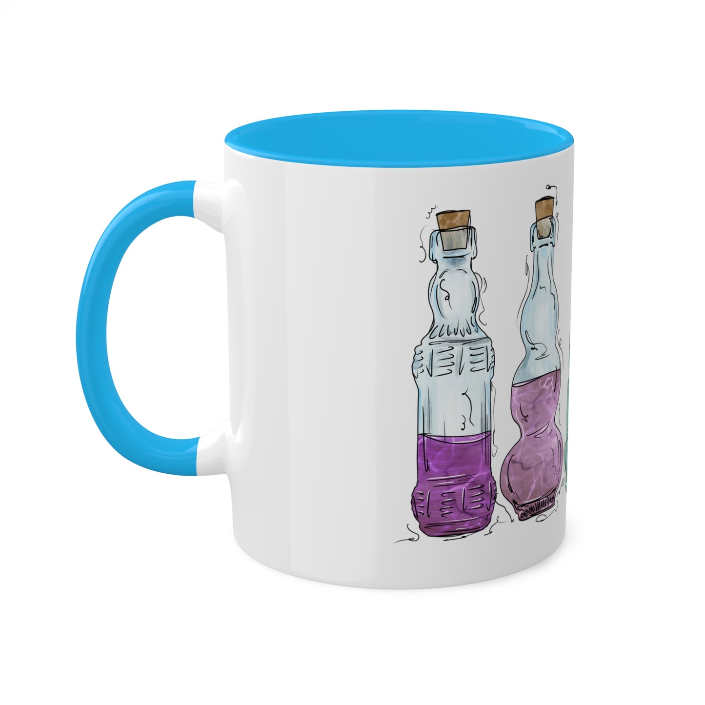 Toric Pride Flag Potion Bottles - Mug