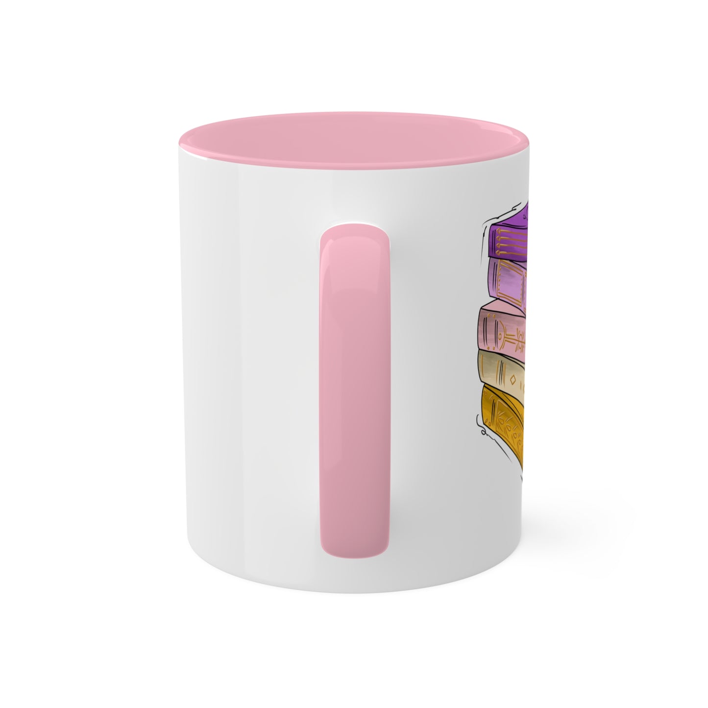 Trixic Pride Flag Old Books - Mug