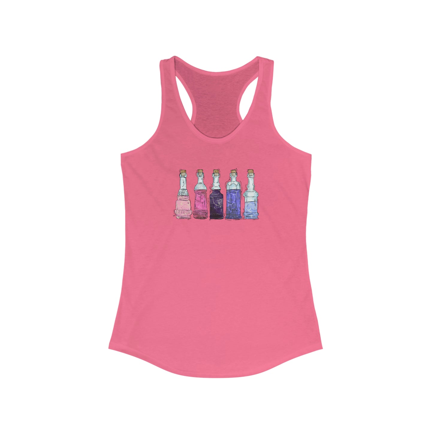 Omnisexual Pride Potion Bottles - Womens Tank Top