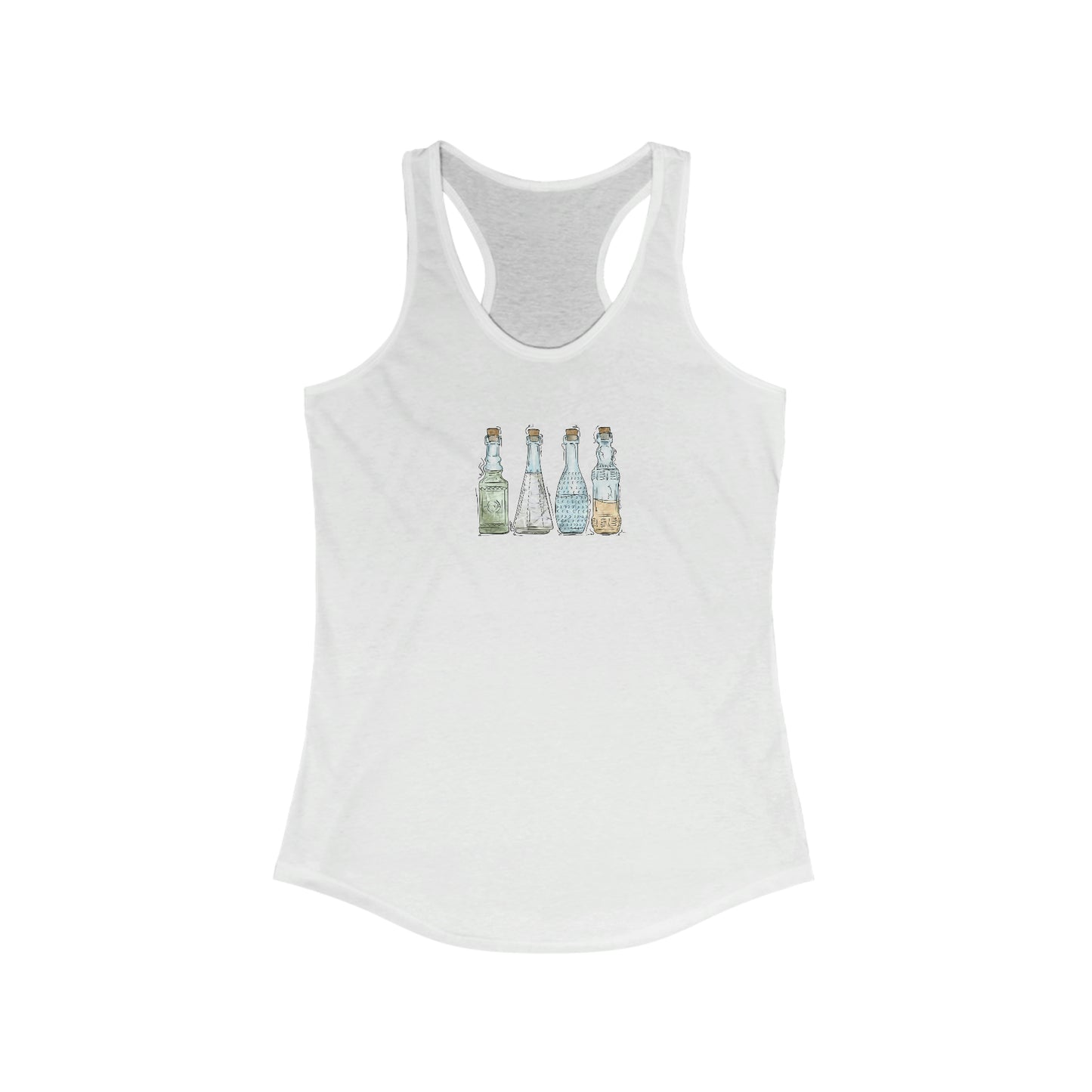Unlabeled Pride Potion Bottles - Womens Tank Top