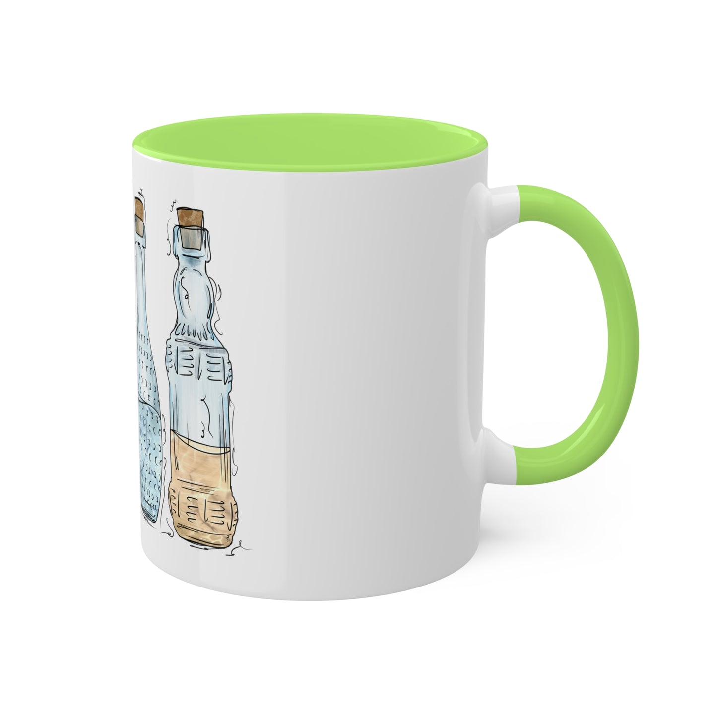 Unlabeled Pride Flag Potion Bottles - Mug
