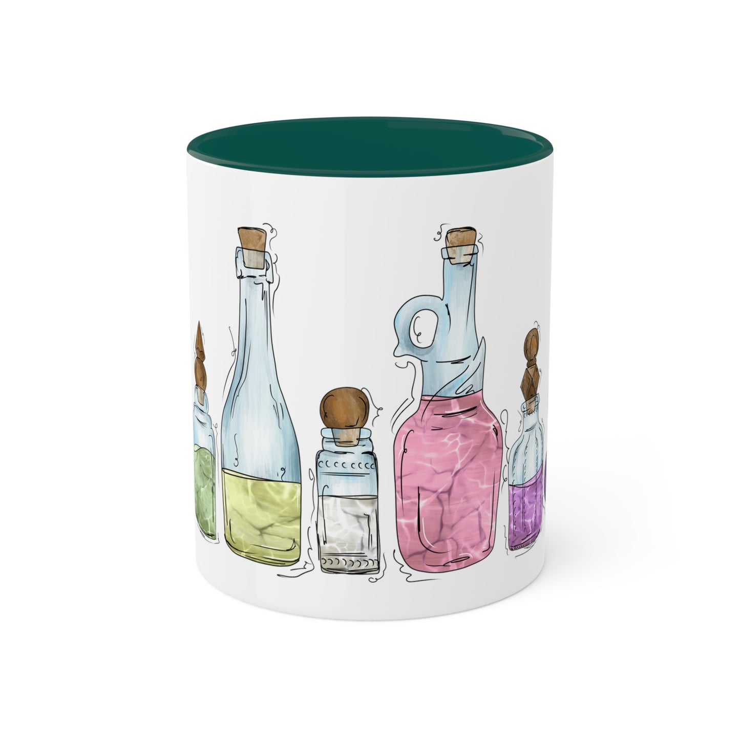 Genderfae Pride Flag Potion Bottles - Mug