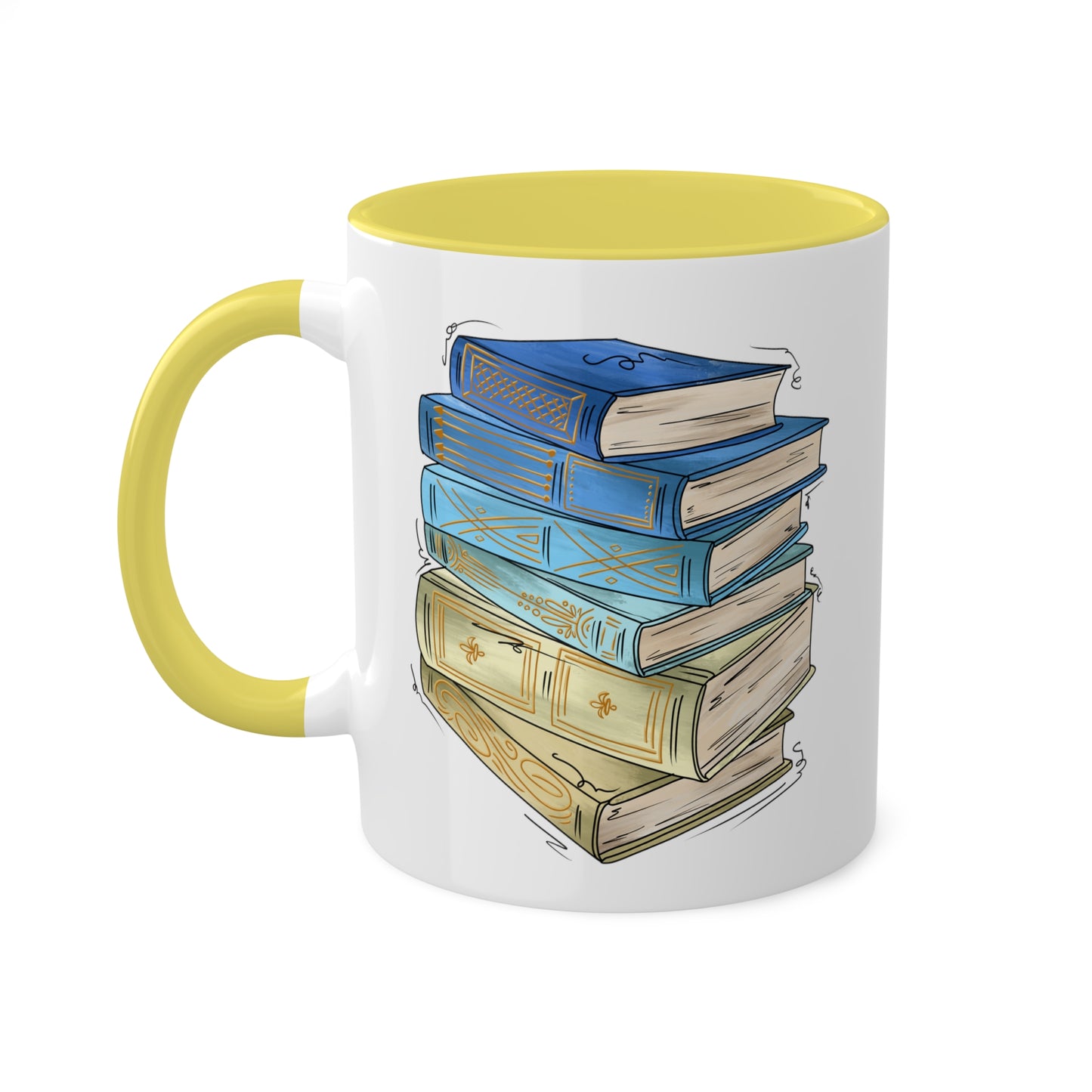 Uranic Pride Flag Old Books - Mug