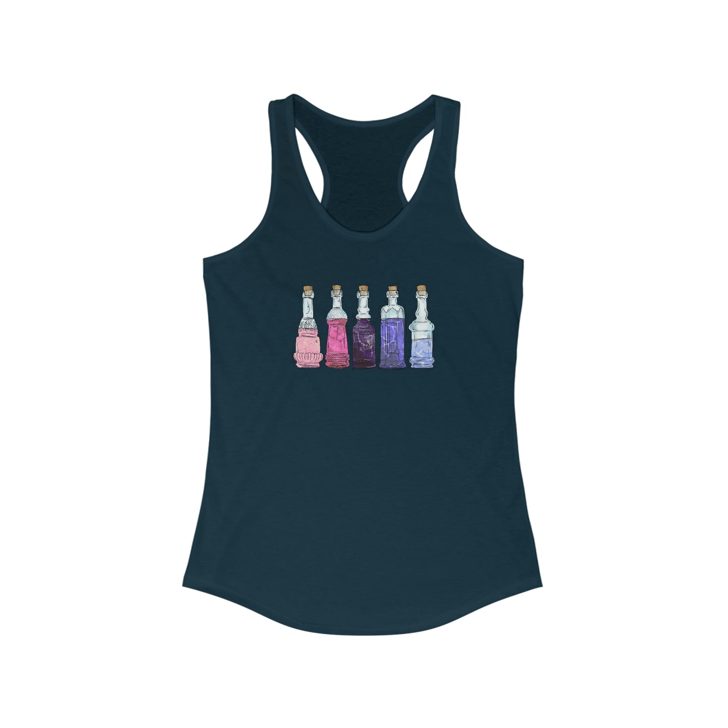 Omnisexual Pride Potion Bottles - Womens Tank Top