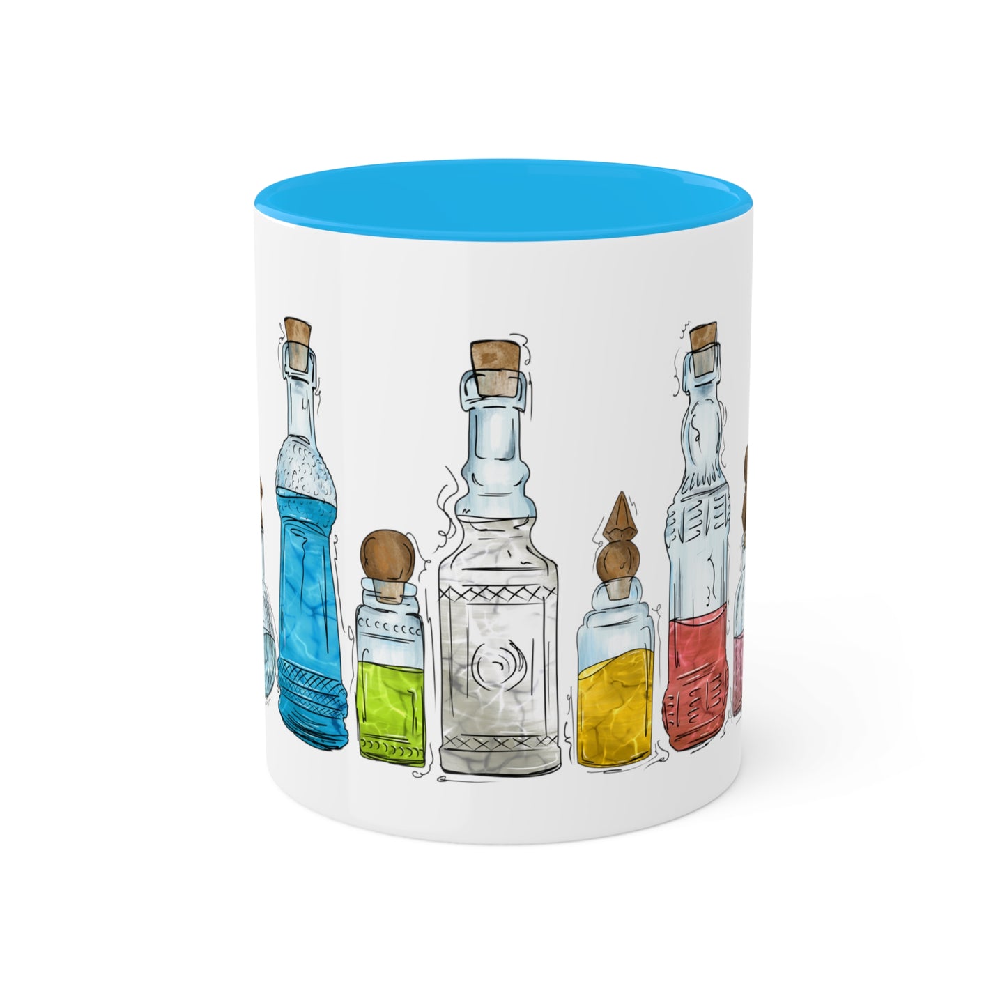 Queer Pride Flag Potion Bottles - Mug