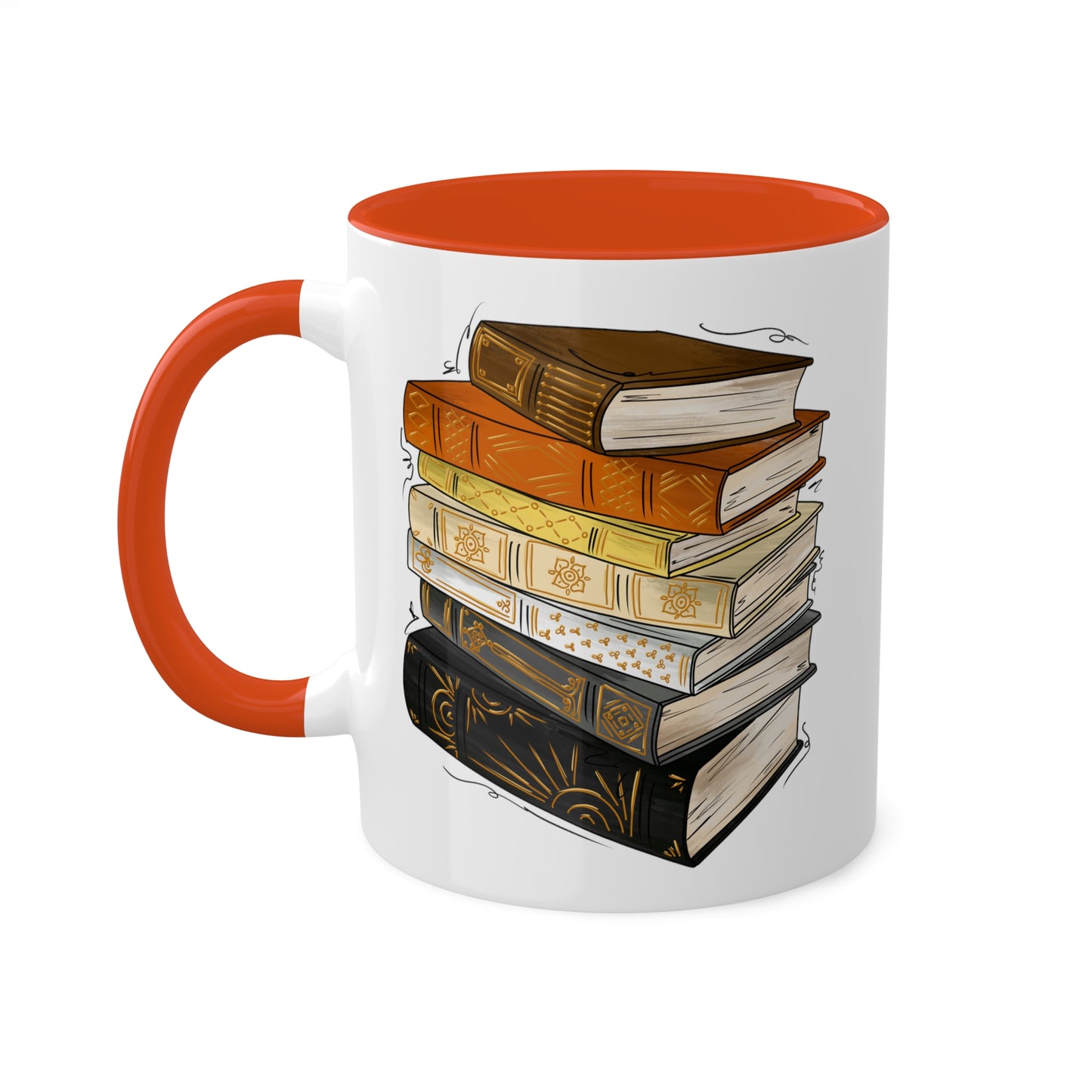 Bear Pride Flag Old Books - Mug