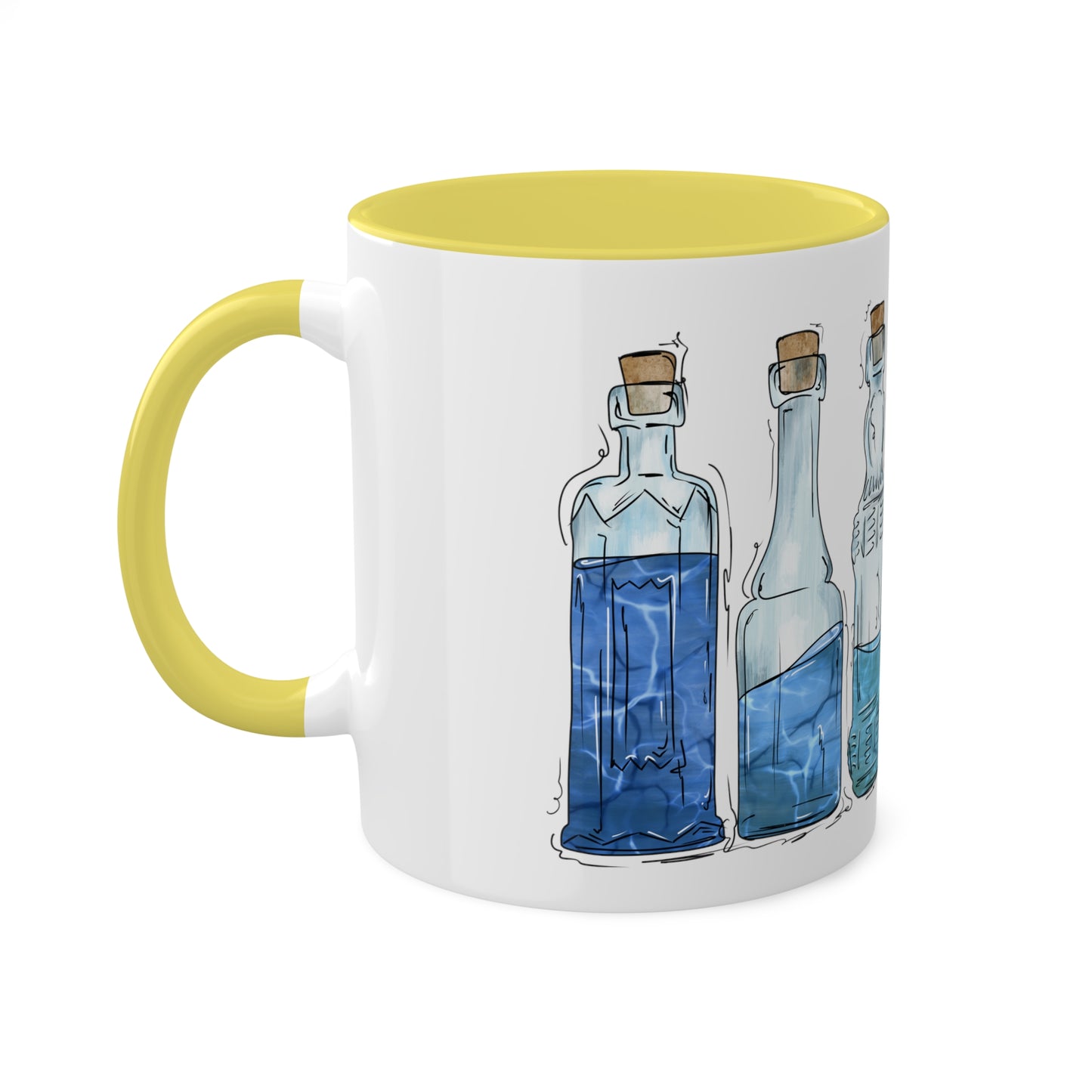 Uranic Pride Flag Potion Bottles - Mug