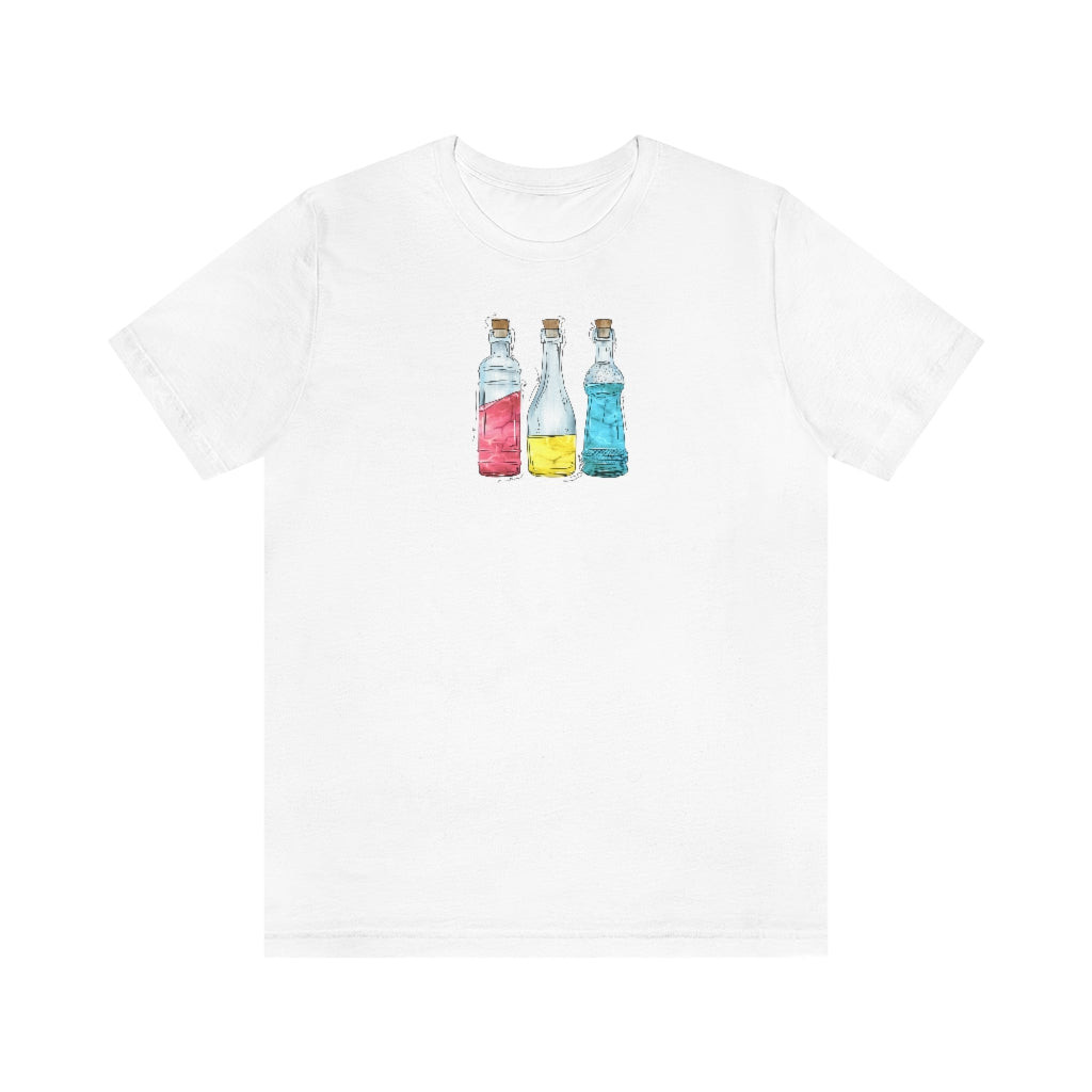Pansexual Pride Potion Bottles - Unisex T-Shirt