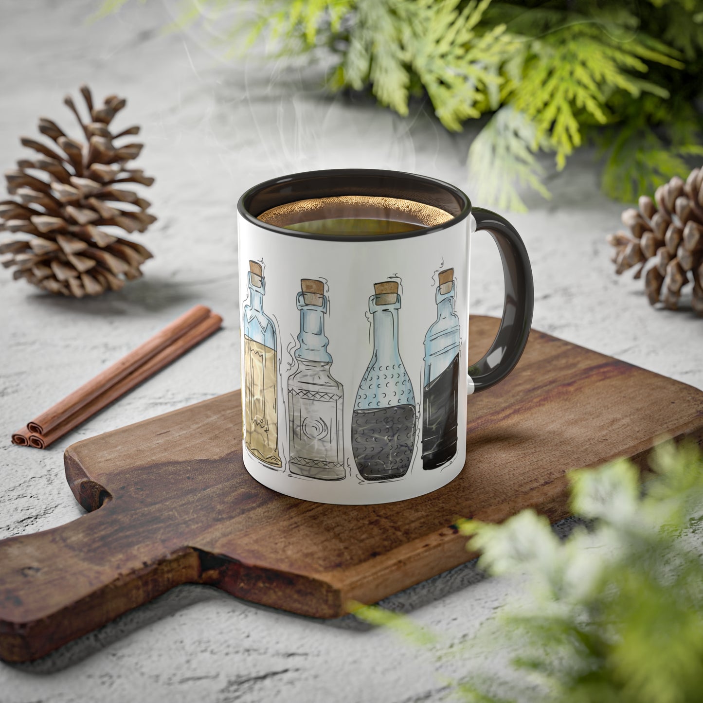 Bear Pride Flag Potion Bottles - Mug