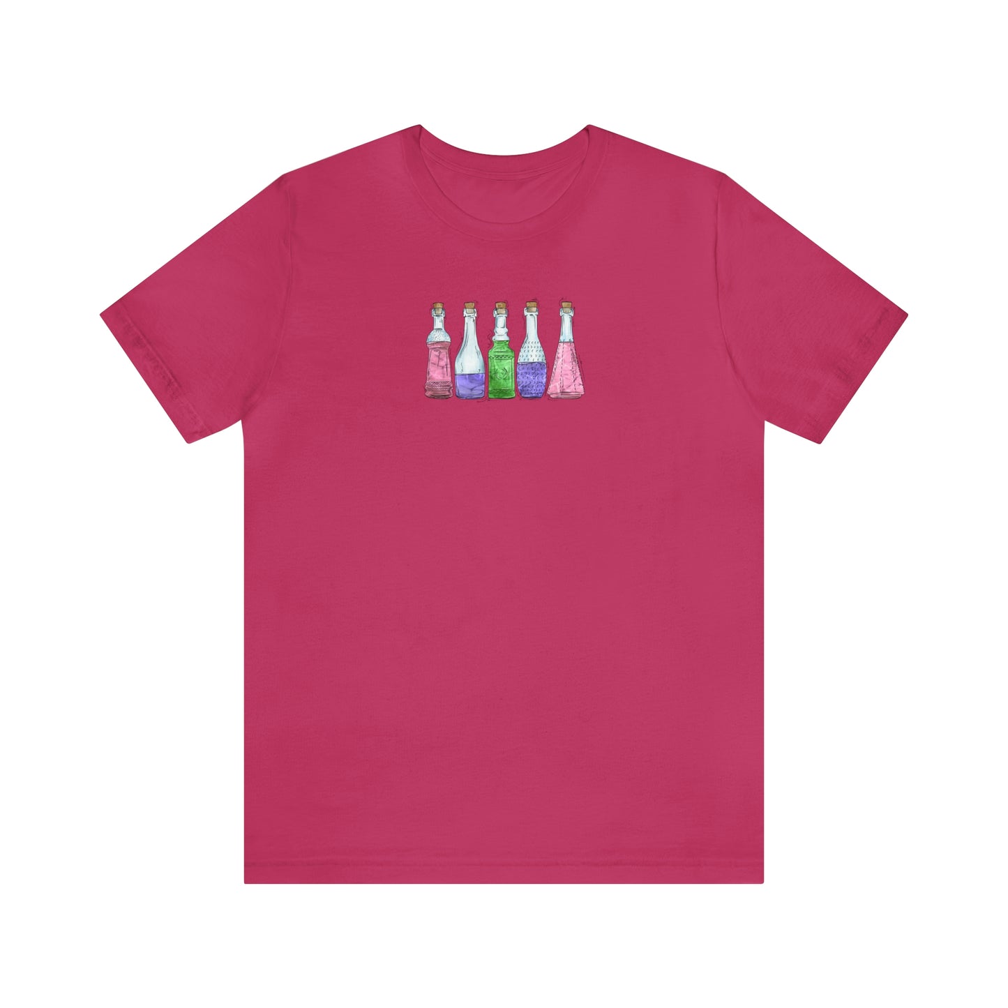 Trigender Pride Flag Potion Bottles - Unisex T-Shirt