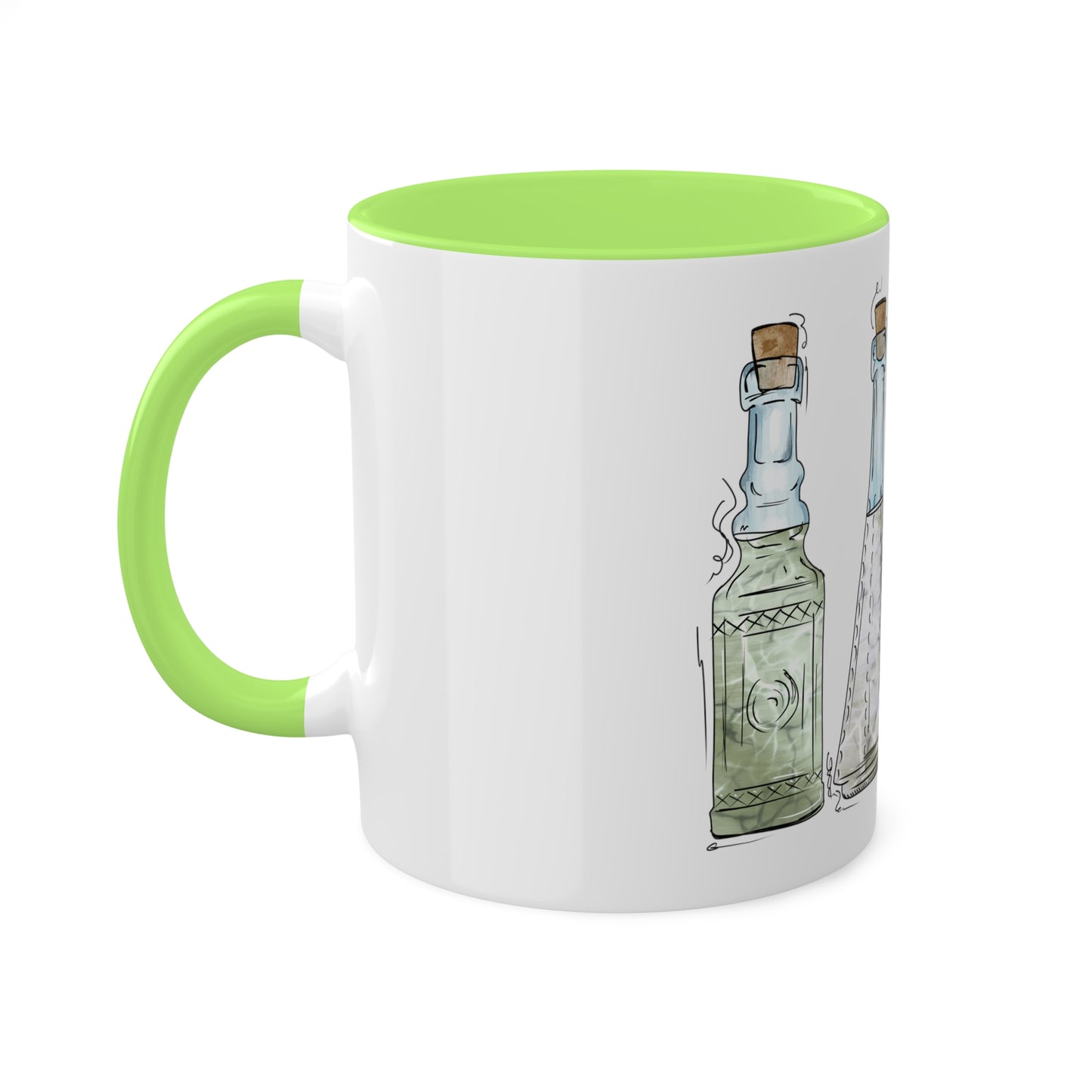 Unlabeled Pride Flag Potion Bottles - Mug