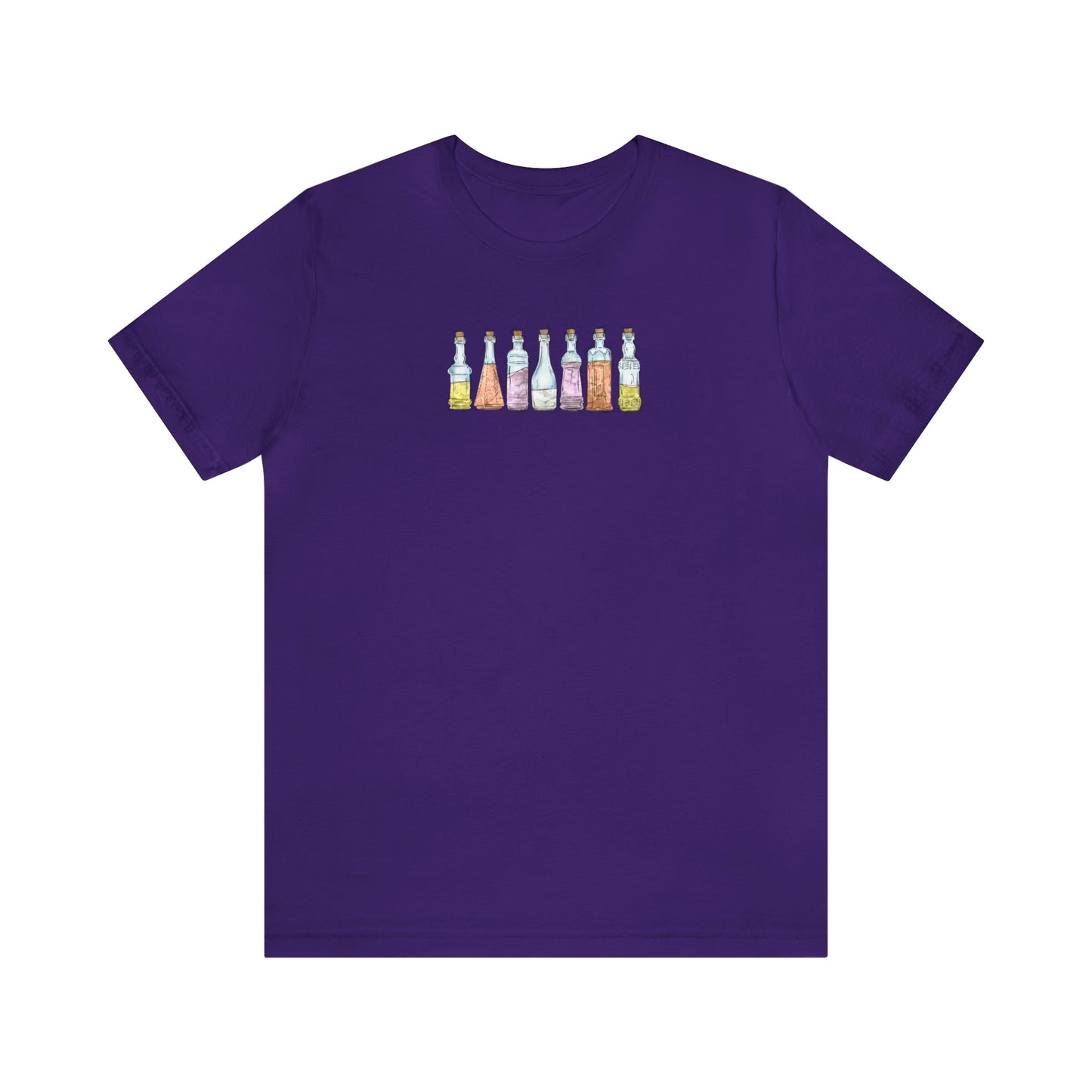 Pangender Pride Flag Potion Bottles - Unisex T-Shirt
