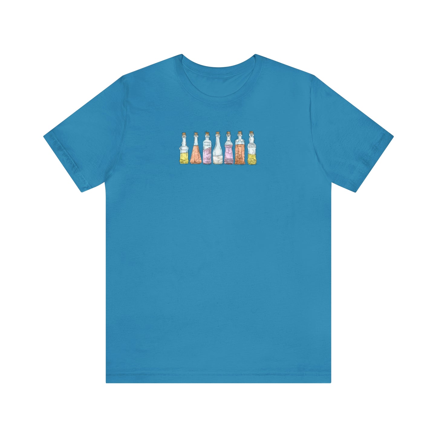 Pangender Pride Flag Potion Bottles - Unisex T-Shirt