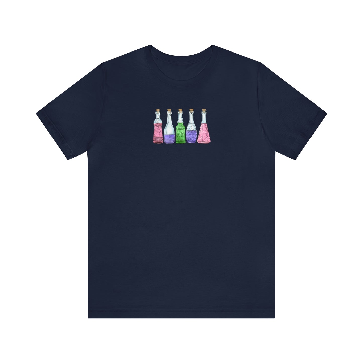 Trigender Pride Flag Potion Bottles - Unisex T-Shirt